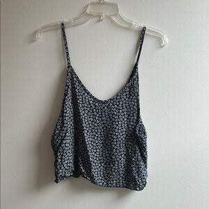 Brandy Melville Floral Crop Top